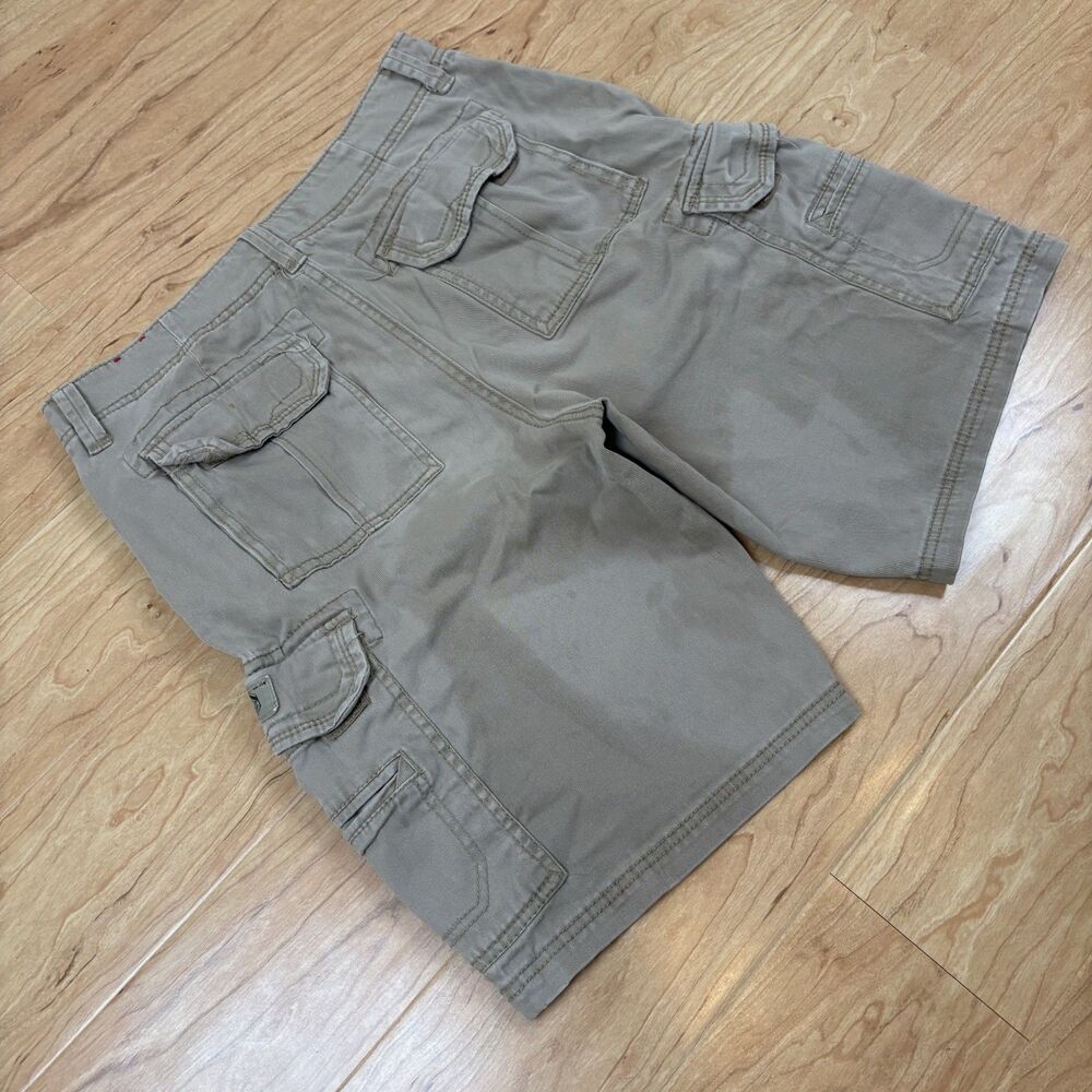 Unionbay Size 32 Workwear Y2K Khaki baggy Cargo Shorts
